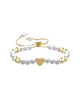Rachel Glauber 14K Plated Beads Bracelet