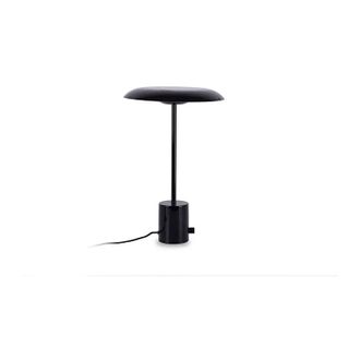 Faro Barcelona Hoshi L&aacute;mpara De Sobremesa Negra Interruptor Regulable 28351