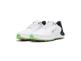 Puma Phantomcat Nitro Mens Shoes Puma White/Puma Black/Fluro Green Pes : 10.5 D - Medium, Synthetic