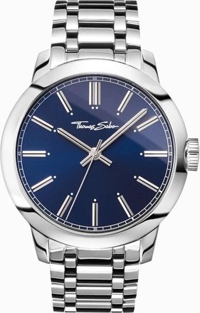 Thomas Sabo Rebel at Heart Roestvrijstalen Horloge - Heren - Horloges - Grijs - ONE Size - Accessoires