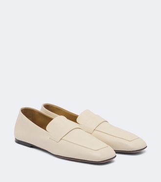 The Row Soft leather loafers