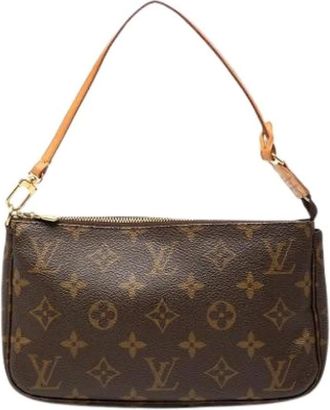 Louis Vuitton Pre-owned Shoulder Bags, female, Brown, Size: ONE SIZE Pre-owned Pochette Accessoires