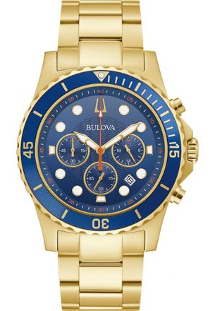 Bulova 98B377 Mens Classic Watch - Gold - One Size