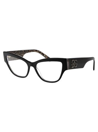 Dolce & Gabbana 0DG3378 Black Acetate Eyeglasses - Black