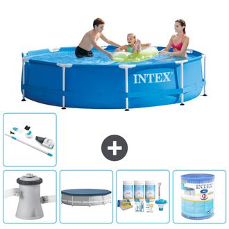 Intex Piscina Con Estructura Redonda - 305x76 Cm - 8-piezas S31638