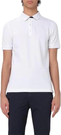 Fay Slim Fit Polo - Heren - Polos - Wit - 3XL - Katoen - Tops