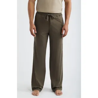 Daniel Buchler Peruvian Pima Cotton Lounge Pants in Fern at Nordstrom, Size Xx-Large