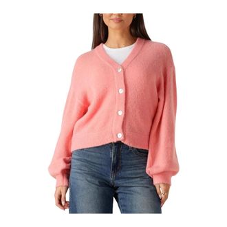 Moss Copenhagen Truien & Vesten, Dames, Roze, L/Xl, Mschpetrinelle Hope Cardigan