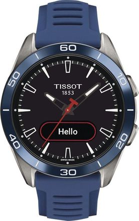 Tissot T-touch Connect Sport Mens Blue Watch T1534204705101 Silicone - One Size