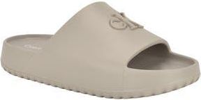 Calvin Klein Nanzey Slide Sandal in Light Gray at Nordstrom Rack, Size 10