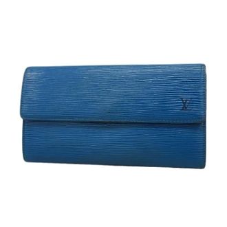 Louis Vuitton Pre-owned Portafoglio Lungo (bi-fold) - - Pre-owned - Donna - Blu - ONE SIZE