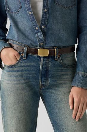 Levi's Presidio Plaque Buckle Belt - Hombre - 100 - Brown / Bracken