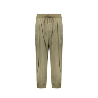 Herno Broek met Trekkoord en Elastische Taille