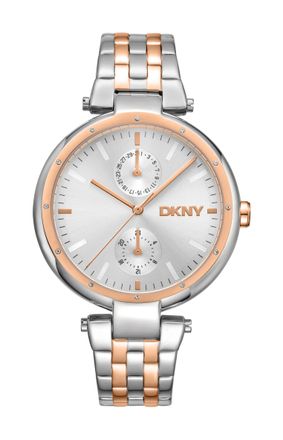 DKNY Womens 316L Stainless Steel Watches - Silver & Gold
