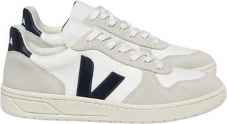 Veja Sneakers, male, White, Size: 4 US V-10 B-Mesh White Nautico