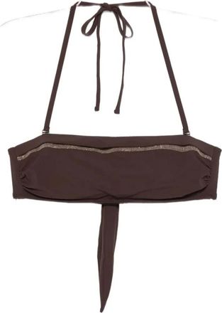 Brunello Cucinelli Bikinis - Dames - Bikinis - Bruin - XL - Badmode
