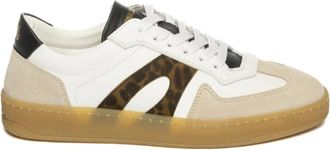 National Standard National Standard, Schoenen, Dames, Veelkleurig, 36 EU, Leer, Wom. 020 Sneakers