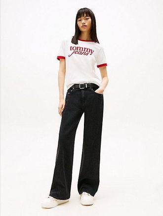 Tommy Hilfiger Mia Black Straight Leg Jeans