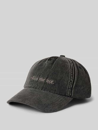 HUGO BOSS Basecap mit Motiv-Stitching Modell Cara in Black, Gr&ouml;&szlig;e 1