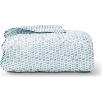 Christy Victoria Vintage Inspired Textured Bedspread in Blue at Nordstrom