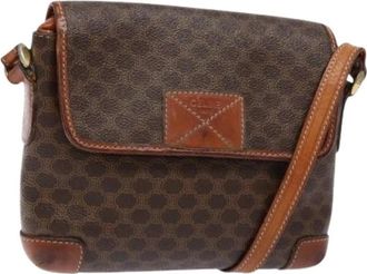 Celine Pre-owned Vintage Schoudertas - Dames - Vintage Schoudertas - Bruin - ONE Size - Leer - Vintage