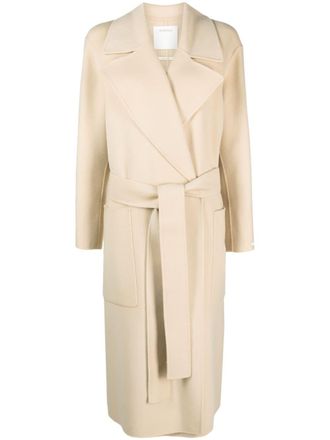 Sportmax Cappotto con cintura - Toni neutri