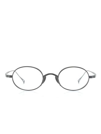 Kame ManNen Occhiali ovali 9918 - Argento