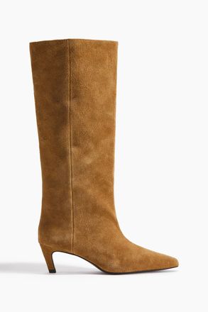 H&M Kniehohe Stiefel - Beige