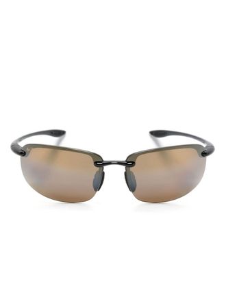 Maui Jim Occhiali da sole rettangolari - Nero
