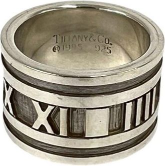 Tiffany & Co. Silver Silver 925 Band Ring (Pre-Owned)