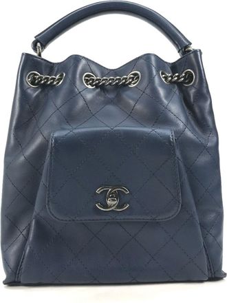 Chanel Matelasse Leather Handbag Shoulder Bag (Pre-Owned)