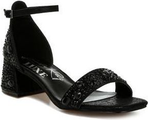 London Rag Nocturnal Sandal in Black at Nordstrom Rack, Size 10
