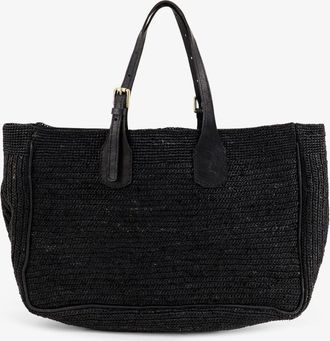 Ibeliv Borsa a spalla in rafia - IBELIV - gender_Man