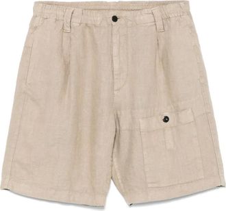 C.P. Company Shorts in lino - Toni neutri