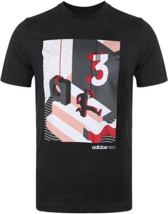adidas CS RIS T-Shirt Black White EJ7064