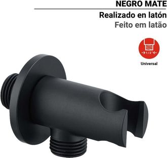 Gedy Gedy - Gyac1130160 Oxy Clip Easy 01 Accesorios Negro Mate - Ref: Gyac1130160