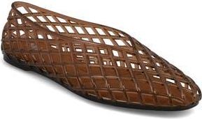 Mia Bali Jelly Flat in Brown at Nordstrom Rack, Size 10
