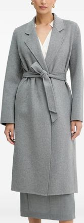 BOSS Cappotto con cintura - Grigio