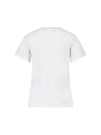 Golden Goose Womens T-Shirts And Polos White Main Fabric: Viscose