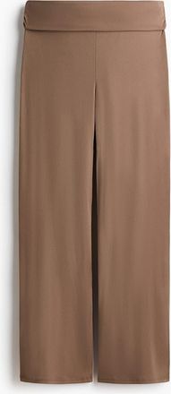 H&M Jersey Trousers in Beige at Nordstrom, Size X-Small