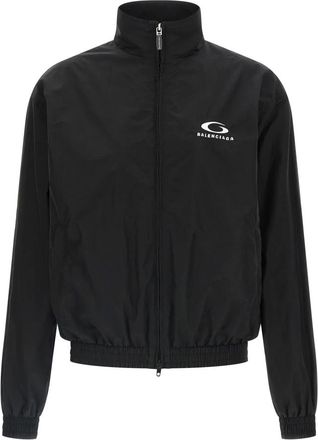 Balenciaga Tracksuit Bomber Jacket - female - Balenciaga - Bomber Jackets - Black - XS - Jackets