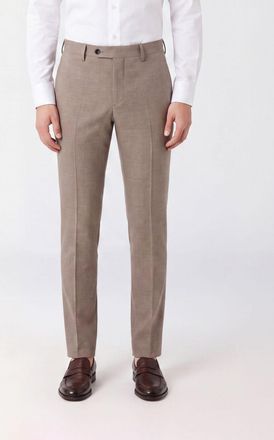 Pantaloni Torino Pantaloni sartoriali slim fit in lana vergine stretch con tasche a filetto