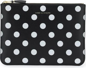 Comme Des Gar&ccedil;ons Polka Dots Leren Pouch - Heren - Tassen - Veelkleurig - ONE Size - Tassen
