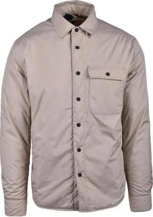 Save The Duck Nylon Puffer Jacket - Heren - Zomerjassen - Beige - L - Nylon - Jassen