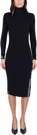 Elisabetta Franchi Mujer, Vestidos, Negro, Talla: S