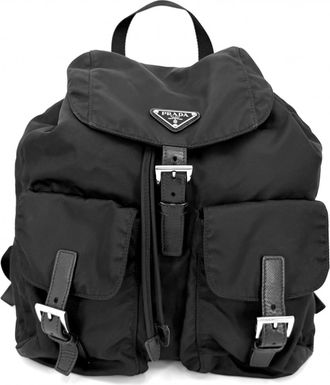 Prada Black Nylon Backpack (Pre-Owned)