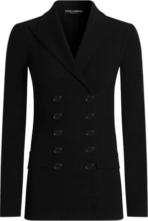 Dolce & Gabbana Mujer, Chaquetas, Negro, Talla: S