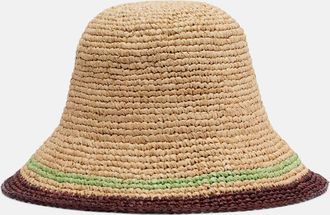 Zimmermann Raffia cloche hat
