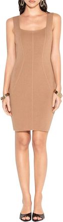 Akep Mini Jurk - Dames - Kleedjes - Beige - S - Kleedjes