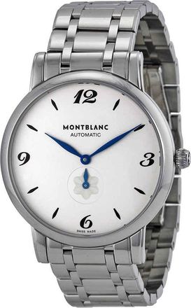 Montblanc Star Classique Automatic White Silver Dial Unisex Watch 110589